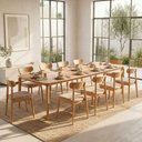 Ver imagem 2 de Mesa de Jantar Andaluz com 10 Cadeiras Haras Cinamomo 270cm