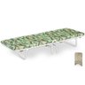 Cama Dobravel de Campanha Campana com Colchão Espuma Solteiro Cama Portátil Camping - 5
