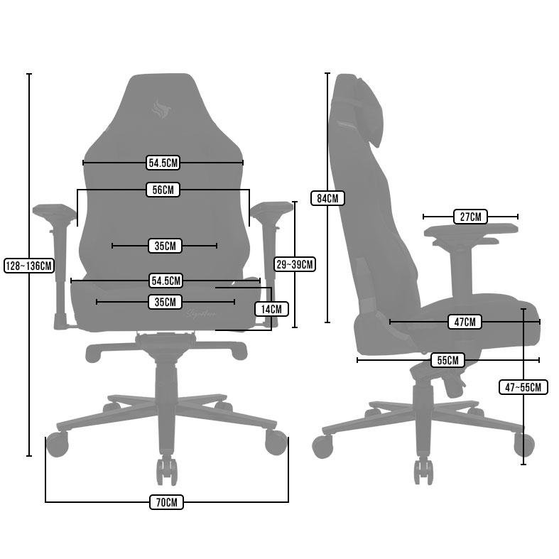 Cadeira Gamer Pichau Nova Signature Obsidian - 9
