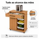 Ver mais imagens de Balcão Fruteira para Cozinha 1 Porta 1 Gaveta 3 Cestos Goiânia Espresso Móveis