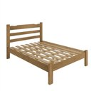 Ver imagem 5 de Cama Casal Esmeralda com Colchão Madeira Maciça Nogueira