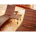 Ver imagem 5 de Kit 4 Cadeiras e Mesa Ascoli, 2 Espreguiçadeiras Bona e Mesa com Ombrelone - Piscina, Jardim, Á - Ar