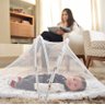 Berço Portátil com Mosquiteiro Masculino - Baby Joy - 2