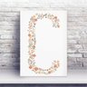 Placa MDF letra C floral - 1