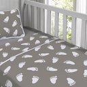 Ver imagem 3 de Jogo de Cama Malha Tecebem Baby Mia 3 Pçs Cinza