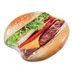 Bóia Inflável Ilha para Piscinas Hamburger Intex 58780 - 2