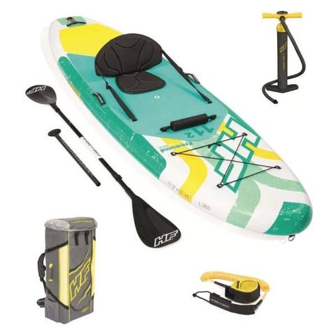 Stand Up Inflável Freesoul com Leash + Assento + Remo + Bomba + Bolsa Bestway