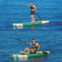 Ver imagem 4 de Stand Up Inflável Freesoul com Leash + Assento + Remo + Bomba + Bolsa Bestway