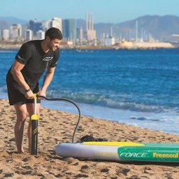 Stand Up Inflável Freesoul com Leash + Assento + Remo + Bomba + Bolsa Bestway - 9