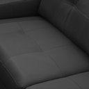 Ver imagem 7 de Sofá 3 Lugares para Sala de Estar Living 235cm Vienne L06 Couro Preto - Lyam Decor