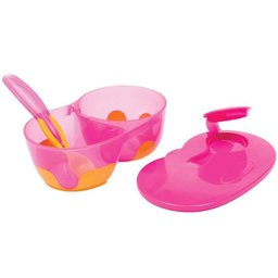 Kit Refeição com Divisoria Rosa 5805 Buba - 2