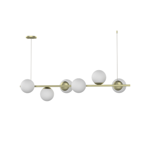Pendente Lustre Luminária Globo de Vidro