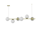 Ver imagem 1 de Pendente Lustre Luminária Globo de Vidro