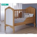 Ver imagem 2 de Berço Mini Cama 100% Mdf Harmonia Permobili Nature/branco Nature/branco