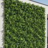 7 Painéis de Plantas Samambaia Eucalipto Jardim Vertical Artificial Parede Verde Design Moderno - 7