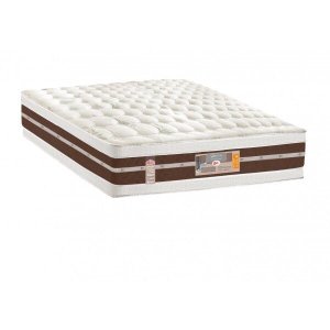 Colchão King Castor Híbrido Silver Star Air Double Face 180x200x34cm