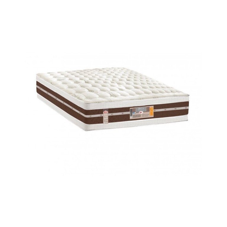 Colchão King Castor Híbrido Silver Star Air Double Face 180x200x34cm