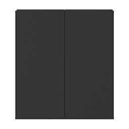 Balcão Multiuso Organizador para Banheiro 2 Portas 63cm Multimóveis MP5038 Preto - 5