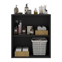Ver imagem 4 de Balcão Multiuso Organizador para Banheiro 2 Portas 63cm Multimóveis MP5038 Preto