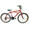 Bicicleta Aro 26 Caiçara Beach Wendy Bike Cor:Vermelho escuro - 2