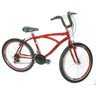 Bicicleta Aro 26 Caiçara Beach Wendy Bike Cor:Vermelho escuro - 1