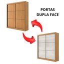 Ver imagem 4 de Guarda Roupa Santorini Solteiro 2 Portas 3 Gavetas 100 Mdf D Doro Móveis