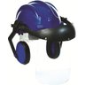 Capacete Acoplado Abafador e Prot. Facial Plastcor Azul - 1