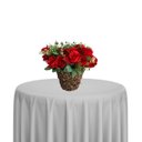 Ver mais imagens de Kit 4 Buques de Rosas Artificiais com Rosas e Folhagens Cor:vermelho