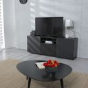 Ver imagem 2 de Kit 2 Buques de Rosas Artificiais com Rosas e Folhagens Cor:vermelho