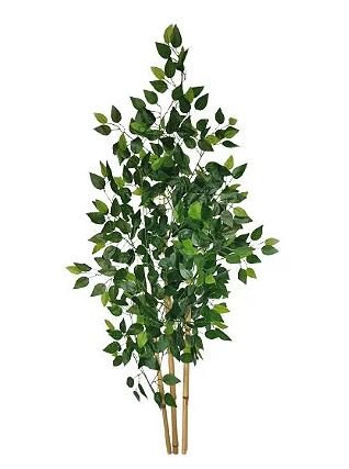 Planta Árvore Artificial Bambu Real Toque 1,6m