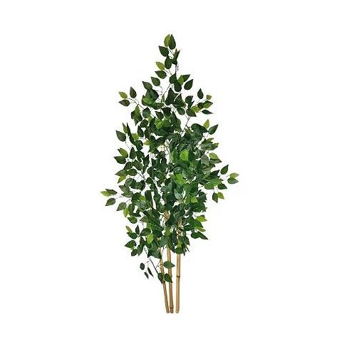 Planta Árvore Artificial Bambu Real Toque 1,6m