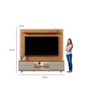 Ver imagem 4 de Rack + Pianel Córdoba para TV de até 85" Linea Brasil