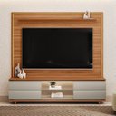 Ver imagem 1 de Rack + Painel Córdoba para TV de até 85" Linea Brasil