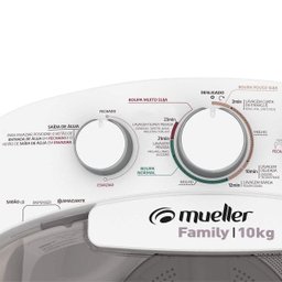 Lavadora Semiautomática 10kg Family com Aquatec Mueller 127V - 5