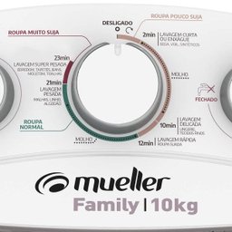 Lavadora Semiautomática 10kg Family com Aquatec Mueller 127V - 6