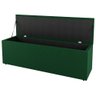 Kit Cabeceira e Baú Cama Box Queen Size Cora 160cm Suede Verde - Desk Design - 3