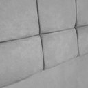 Ver imagem 4 de Cabeceira Queen 160cm Nina Suede Cinza Slk Decor Cabeceira Nina