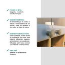 Ver imagem 4 de Armário Aéreo Milla com Portas de Vidro e Nogueira Cinza 120cm Carraro