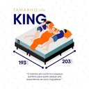 Ver imagem 5 de Cama Box Lagos Molas Ensacadas King 193x203 Preto King House