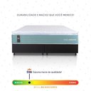 Ver imagem 4 de Cama Box Lagos Molas Ensacadas King 193x203 Preto King House