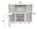 Ver imagem 2 de Armário para Costura Multifuncional Ateliê M2 Vetorial Móveis