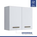 Ver imagem 5 de Cozinha Compacta 7 Portas 3 Gavetas Atenas Kaiki Móveis:branco