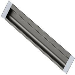 Puxador Para Móveis IL 155 128 Conha Cromado/Anodizado ITALYLINE - 3