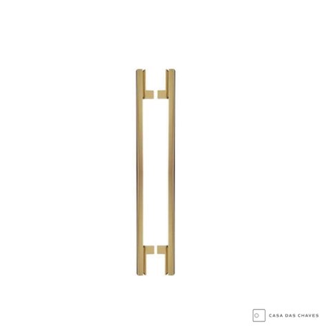 Puxador Zen Alça Dupla Living 1136mm Dourado