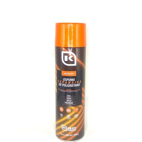 Pack com 2 Espuma Expansiva Poliuretano Profissional Preenchimento  500 ml / 340 G