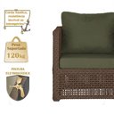 Ver imagem 4 de Mesa Centro e 4 Poltronas Madri Corda Náutica Estofado 13 Trama Original
