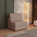 Ver imagem 1 de Sofá Cama À Vácuo 1 Lugar Linha Modular Flip Magic