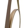 Espelho Redondo com Alça de Couro Adnet 53cm - 2
