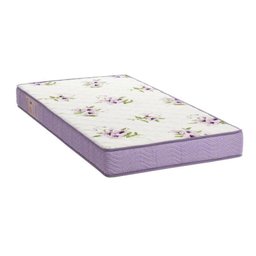 Cama Babá Júlia Branco Brilho com Colchão - Carolina - 3