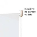 Ver imagem 3 de Persiana Rolô Blackout Lisa 80cmx50cm Isadora Design